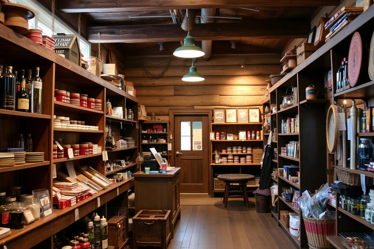 Inside Barnyard General Store